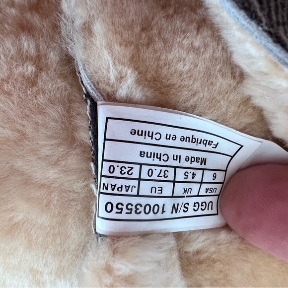 UGG belcloud brown leather tall winter duck boots size 6. - Picture 14 of 16